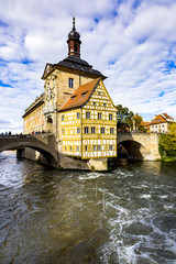 Fototapeta na wymiar Old Town Hall of Bamberg