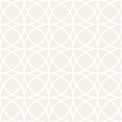 Vector Seamless Pattern. Abstract Geometric Background Design. Stylish Lattice Texture
