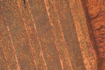 Rusty metal wall.