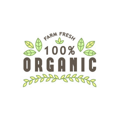 Healty food logo illustration representing