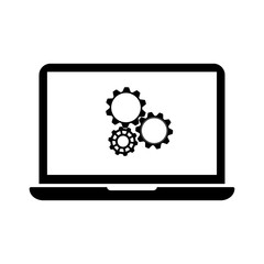 setting parameters, laptop icon