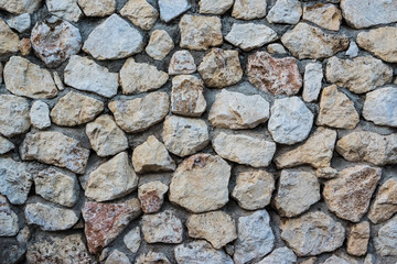 Stone wall texture.