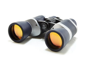 Gray with dark blue binocular
