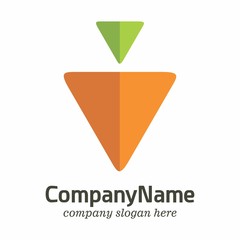 Food Vegetables Fresh Nature Farm Logo 