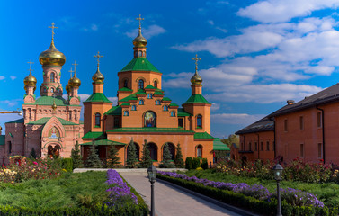 Fototapeta na wymiar Orthodox temple of Kiev