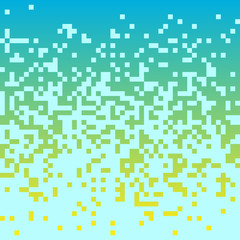 Simple pattern with gradation of tone. Background texture with shuffled pixels. Element of design.