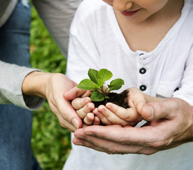 Kid Gardening Greenery Growing Leisure