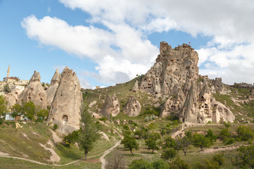 Fototapeta na wymiar Uchisar Castle View