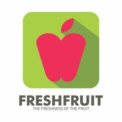 Fresh Fruit Nature Vegetable Logo Vector