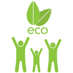 Eco family ahd leaves