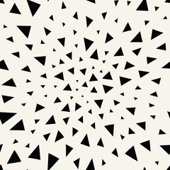 minimal graphic geometric triangle seamless memphis pattern
