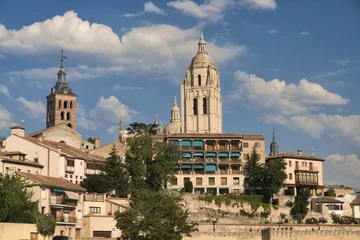 Deurstickers Segovia (Spain): cityscape © Claudio Colombo