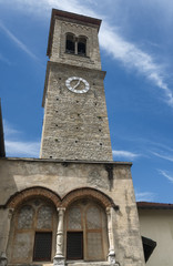 Fototapeta na wymiar Torno (Como), village along the Lario
