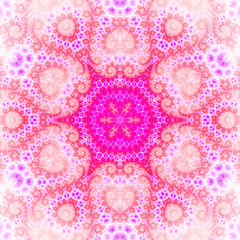 Bright vivid fractal swirls, digital artwork for creative graphi