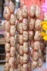 Sausages for sale