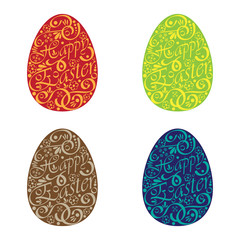 Easter eggs set