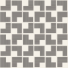 Seamless pattern with stripes. Vector abstract background. Stylish lattice structure