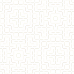 Geometric Ethnic Background Lattice. Stylish Subtle Texture. Vector Abstract Seamless Pattern.