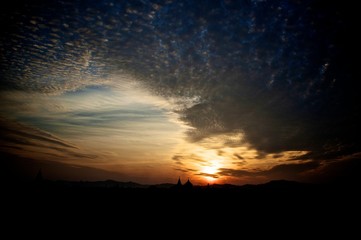 coucher de soleil