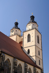 Fototapeta na wymiar Lutherstadt Wittenberg, Stadtkirche Sankt Marien