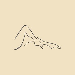 Beautiful woman icon