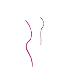 Vector illustration. Illustration shows a dancing girl