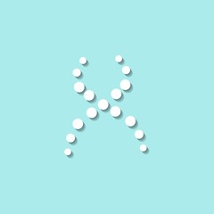 dnk icon. sign design