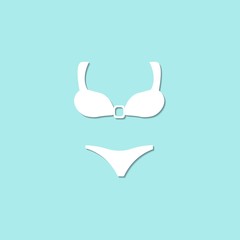 bikini vector icon
