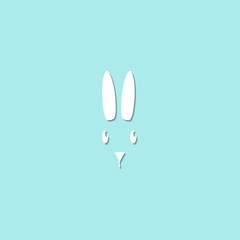rabbit icon illustration