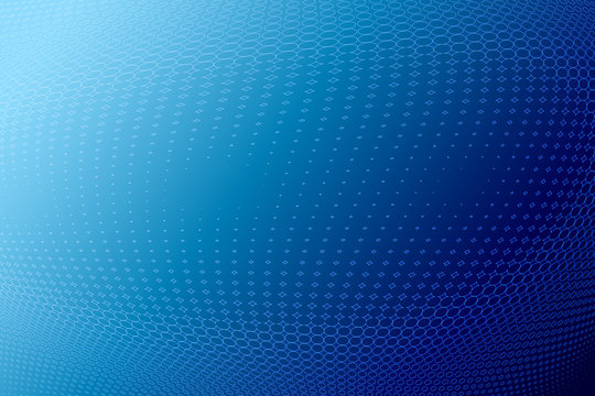 blue halftone background, illustration with copy space