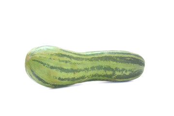 Cucumber long green on white