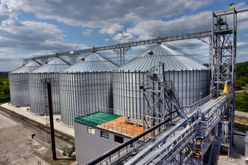 Agricultural Silo - Building Exterior, Storage and drying of grains