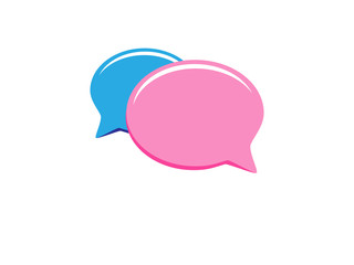 Vector illustration. Bubbles of dialogue.