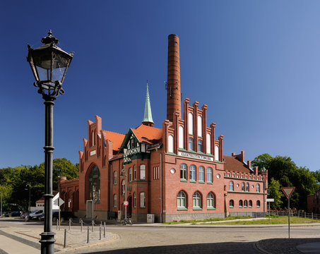 Cottbus, Elektrizitätswerk, Kunstmuseum am Spreeufer