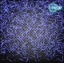 Circles of light movement. The effect of the vortex trace. Abstract background . Abstract light painting vector illustration.