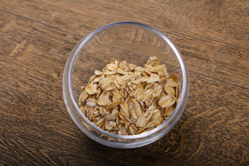 Raw oatmeal