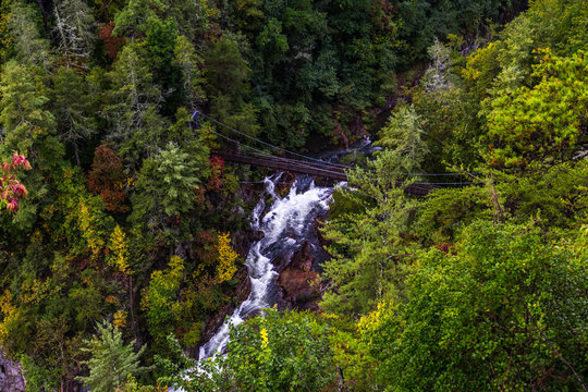 Hurricane Falls At Tallulah Gorge