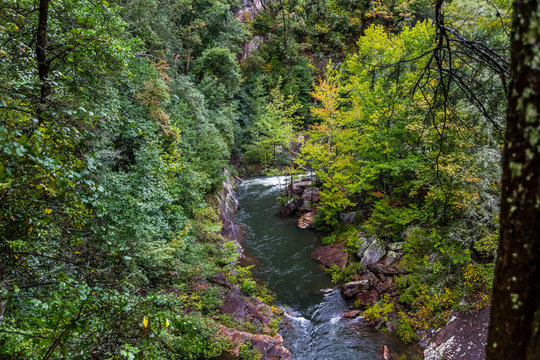 Tallulah River Through Tallulah Gorge