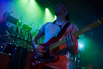 Obraz premium Orchestra at the rehearsal.