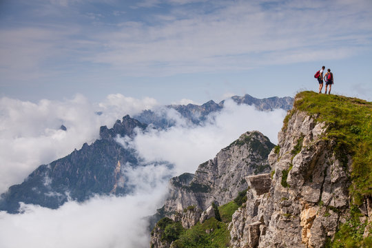 52 galleries track, Pasubio mount, Veneto, Italy