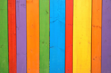 colorful wooden background or wallpaper