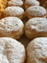 Krapfen und süßes Gebäck