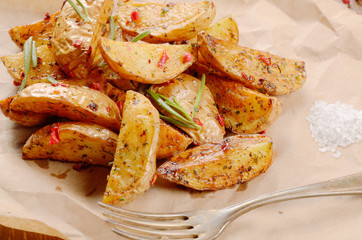 Fried potatoes
