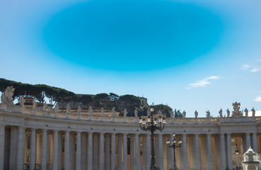 Saint Peter's Basilica in Vatican City is one of the sights in Rome tourism