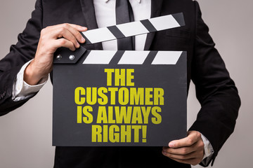 Obraz premium The Customer is Always Right