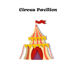 circus or carnaval tent or pavilion