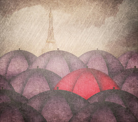 Rainy Paris