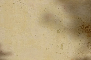 Old plaster on the wall