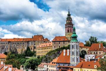 Fototapeta premium View of Cesky Krumlov. Czech Republic