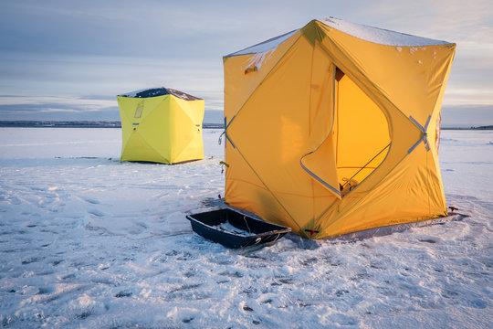 Cheap ice clearance shanty